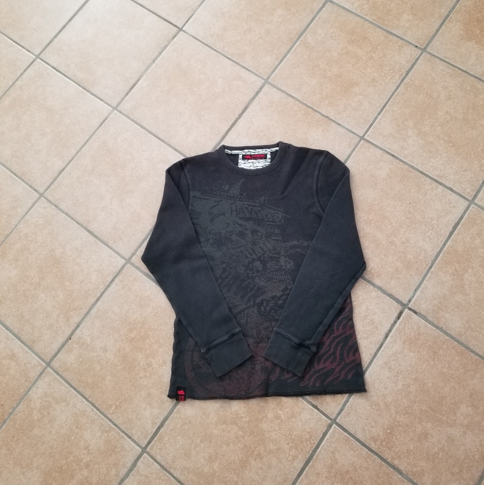 Tony Hawk Thermal Long Sleeve Tee - Picture 1 of 2